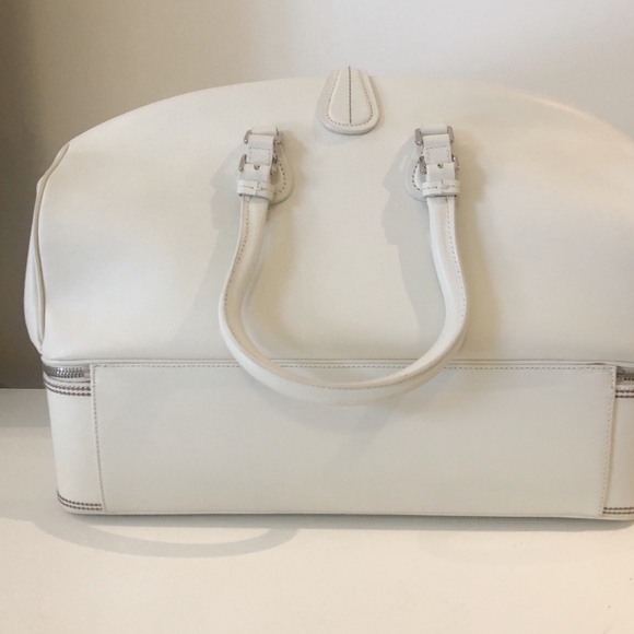 CHRISTIAN DIOR Leather Tote DETECTIVE white Bag - Picture 3 of 7
